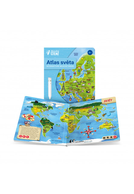 CZ Kniha  Atlas světa