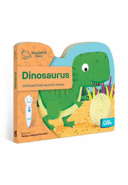 KČ Minikniha s výsekem - Dinosaurus