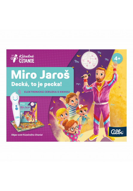 Miro Jaroš: Decká, to je pecka! s elektronickou ceruzkou Albi