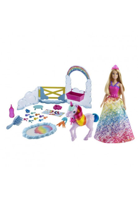 BRB PRINCEZNÁ A DÚHOVÝ JEDNOROŽEC HERNÝ SET