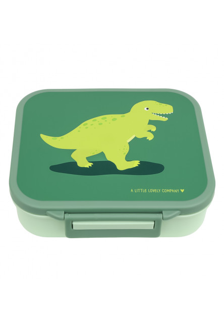 A Little Lovely Company – škatuľka na desiatu s priehradkami – dinosaurus