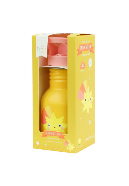 A Little Lovely Company – antikorová jednostenná fľaša na pitie, 350 ml – kométa