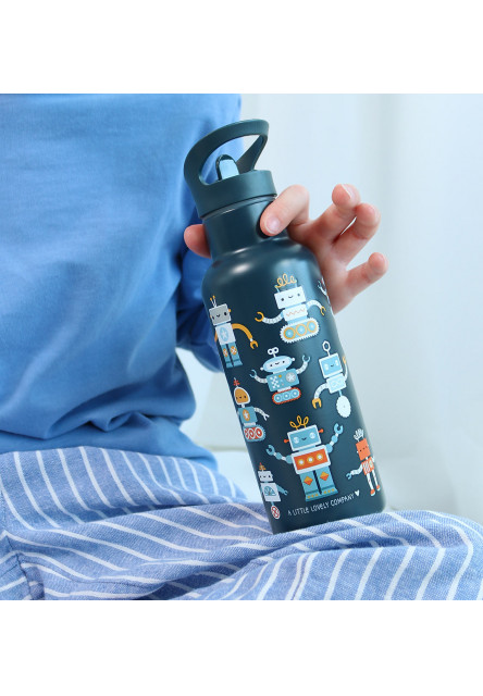 A Little Lovely Company – antikorová fľaša na pitie, 500 ml – roboty