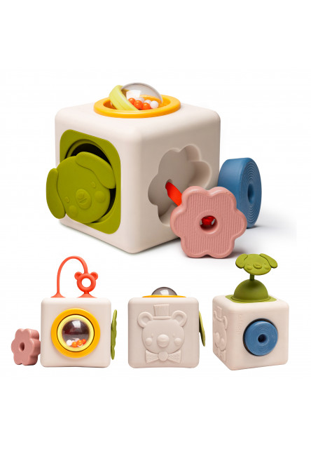 Kostka s aktivitami Peek & Play