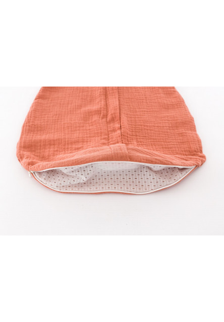 Letní spací pytel Liebmich Musselin Aprikose 90 cm