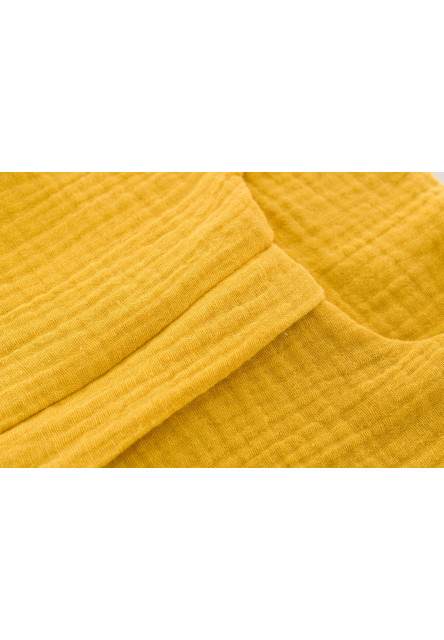 Letní spací pytel Liebmich Musselin Senfgelb 110 cm