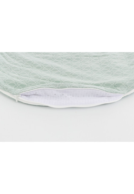 Spací pytel 3 dílný set Liebmich Fische mint 56/62