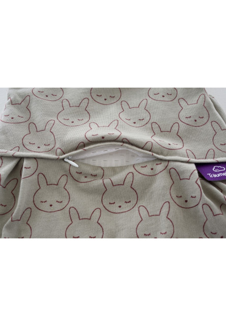 Vnější spací pytel Liebmich Kuschelhase Grün 62/68