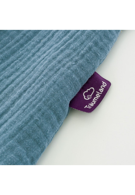 Letní spací pytel Liebmich Musselin Jeansblau 60