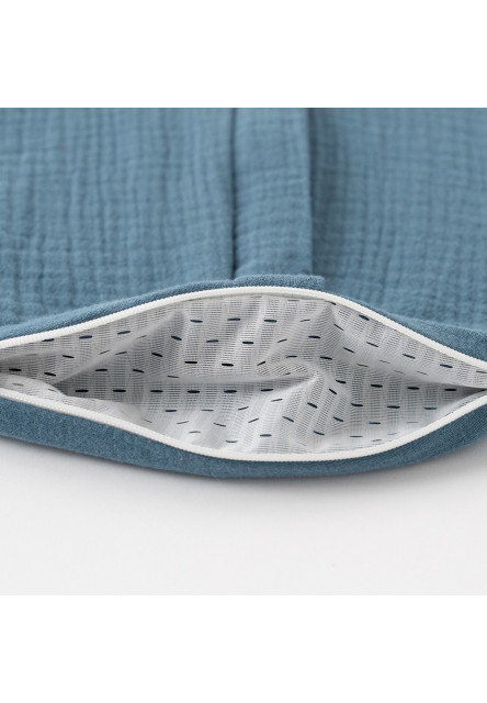 Letní spací pytel Liebmich Musselin Jeansblau 70