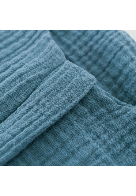 Letní spací pytel Liebmich Musselin Jeansblau 80