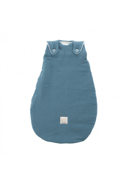 Vnější spací pytel Liebmich Musselin Jeansblau 56/62