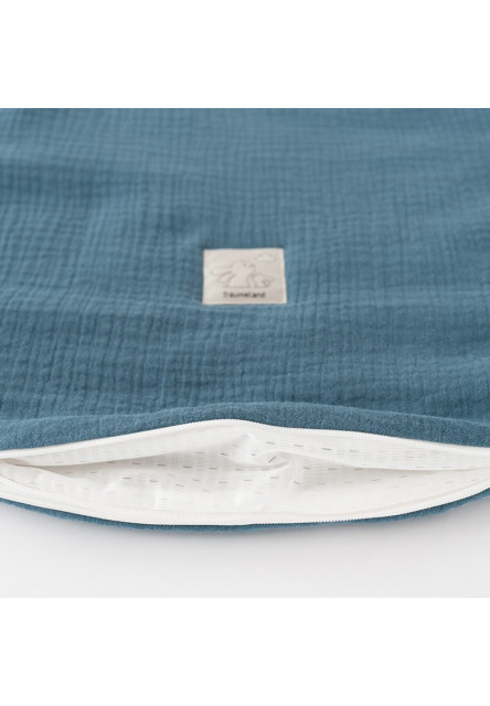 Vnější spací pytel Liebmich Musselin Jeansblau 56/62