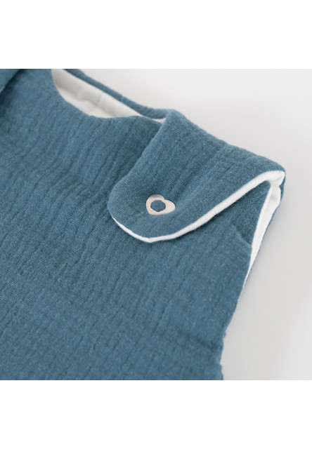 Vnější spací pytel Liebmich Musselin Jeansblau 62/68