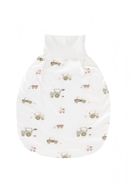 Novorozenecký spací pytel Little Farm grün