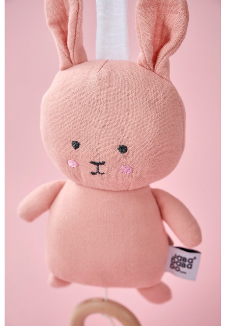 Bunny Hudební hračka růžová
