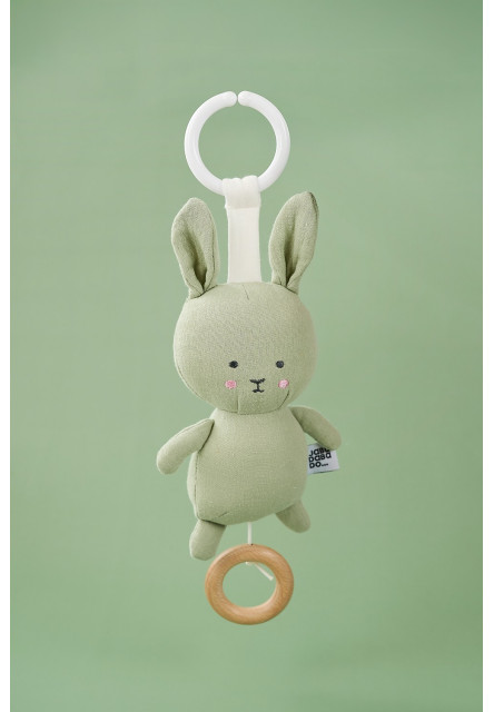 Bunny Hudební hračka zelená