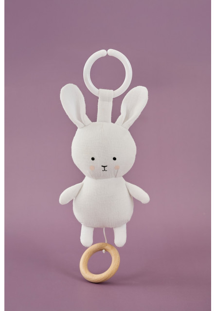 Dárková sada s mušelínovou dekou Bunny