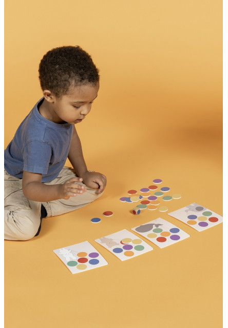 Play and Learn box Barvy
