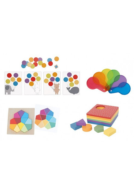 Play and Learn box Barvy