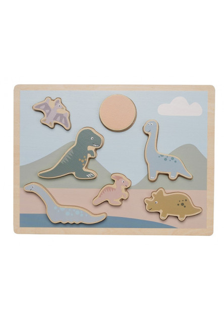 Puzzle vkládačka Dino