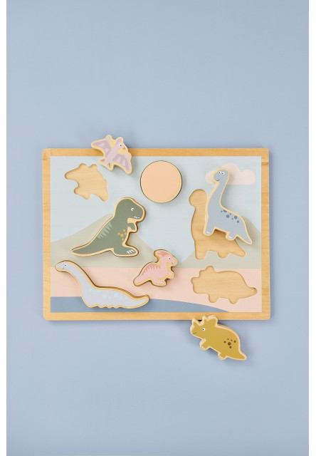 Puzzle vkládačka Dino