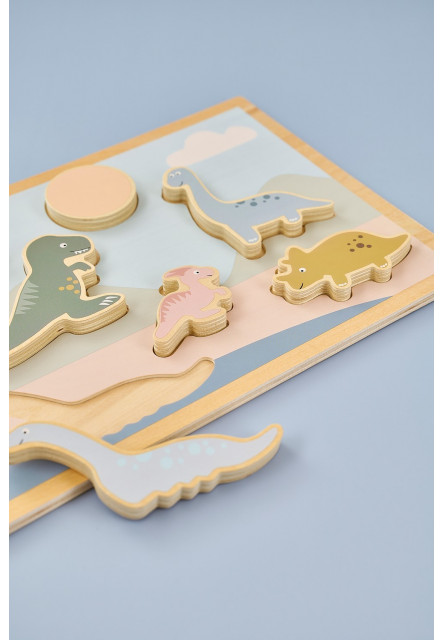 Puzzle vkládačka Dino