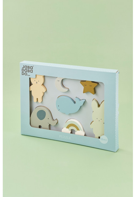 Puzzle vkládačka Medvídek