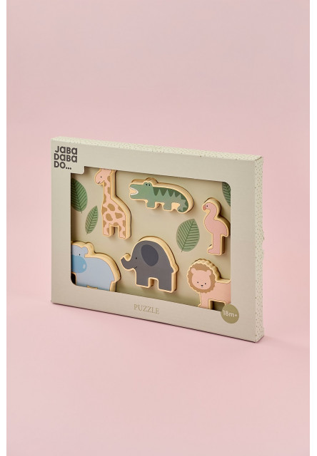 Puzzle vkládačka Safari