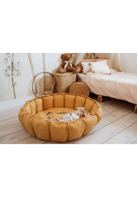 Coco Bloom Dětské hnízdo Mustard