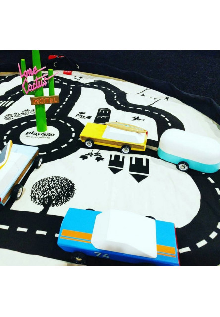 Noomad original Hrací deka a Vak na hračky Roadmap