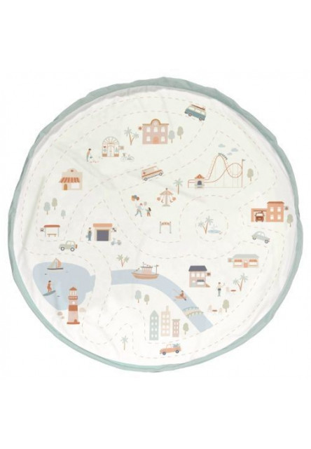 Noomad original Hrací deka a Vak na hračky CityMap