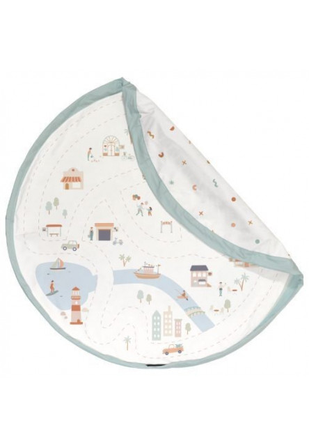 Noomad original Hrací deka a Vak na hračky CityMap