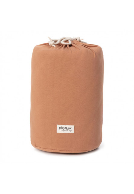 Noomad soft Hrací deka a Vak na hračky Organic Tawny Brown