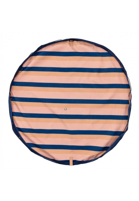 Noomad outdoor Hrací deka a Vak na hračky Mokka Stripes