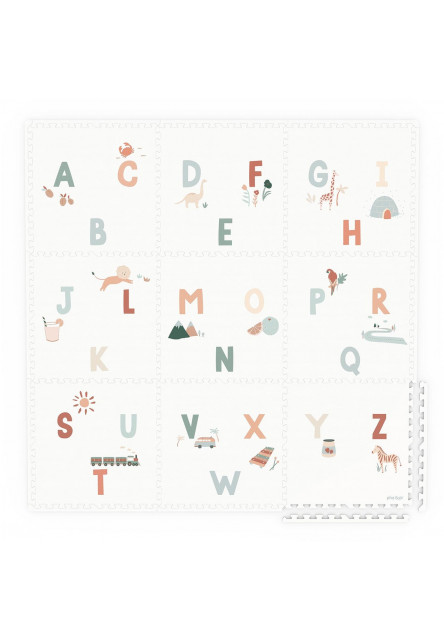 Tiloo EEVAA Podložka na hraní a domeček Alphabet