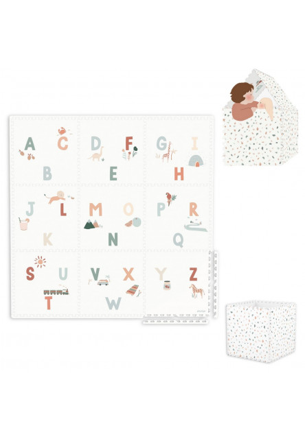 Tiloo EEVAA Podložka na hraní a domeček Alphabet