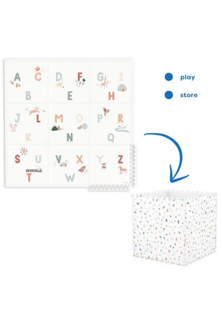 Tiloo EEVAA Podložka na hraní a domeček Alphabet