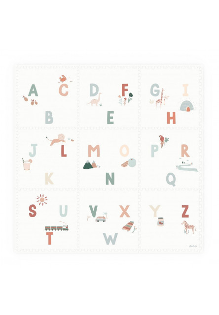 Tiloo EEVAA Podložka na hraní a domeček Alphabet