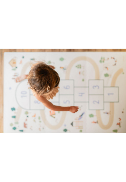 Tiloo EEVAA Podložka na hraní a domeček Hopscotch