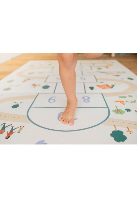 Tiloo EEVAA Podložka na hraní a domeček Hopscotch