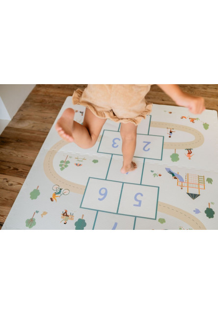 Tiloo EEVAA Podložka na hraní a domeček Hopscotch