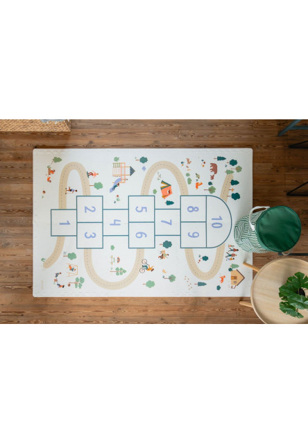 Tiloo EEVAA Podložka na hraní a domeček Hopscotch
