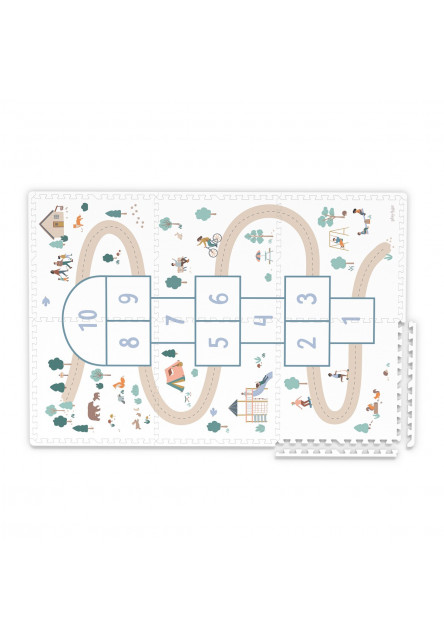 Tiloo EEVAA Podložka na hraní a domeček Hopscotch