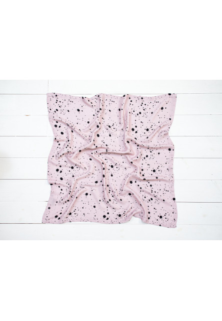 Mušelinové bambusové pleny Sleepee Big Nappies 2 ks šedá/růžová