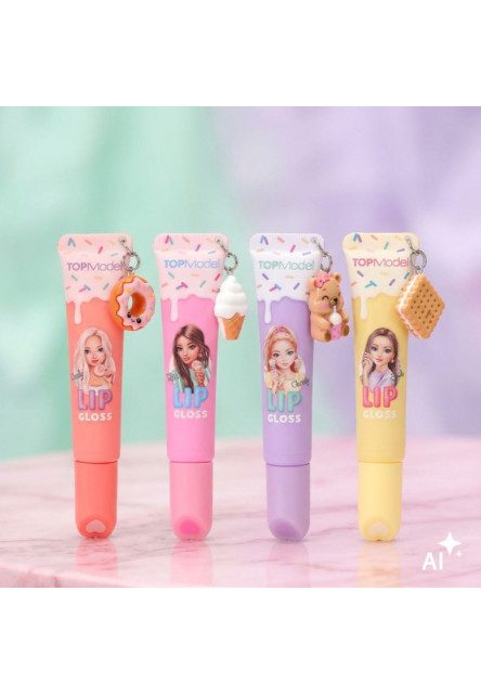 Lesk na pery CANDY GLAM ružový