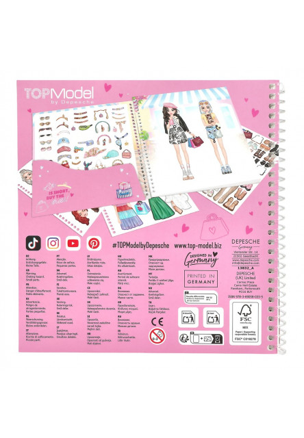 Kreatívny zošit  Dress me up SHOPPING TOUR