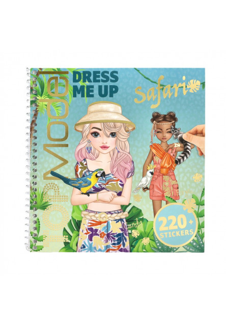 Kreatívny zošit  Dress me up SAFARI
