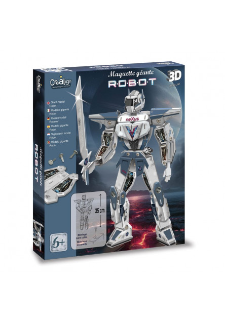 3D model Robot 6+