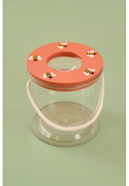 Nádobka na hmyz růžová